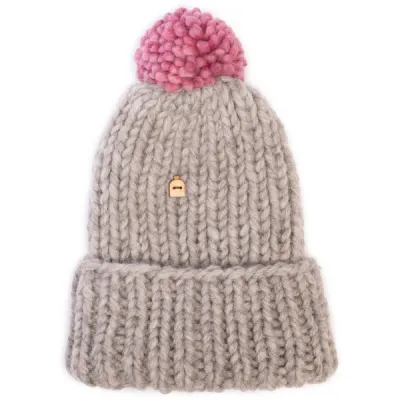 Myssyfarmi Kultti - Light Grey / Heather Pink - Unisex - OneSize - Partioaitta, kuva 1 / 1