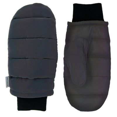 Hofler Saana Puffer Mitten Reflective - Black Rainbow - Naiset - 8 - Partioaitta