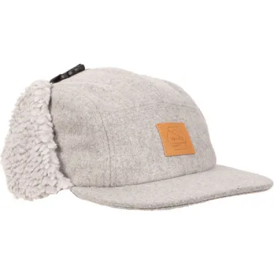 VAI-KO Kultakero Earflap Cap Teddy Pile - Light Grey - Unisex - OneSize - Partioaitta, kuva 1 / 1