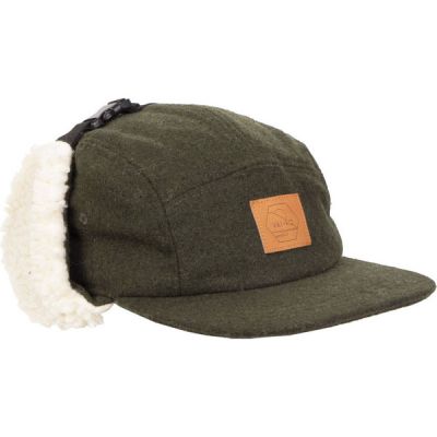 VAI-KO Kultakero Earflap Cap Teddy Pile - Green - Unisex - OneSize - Partioaitta