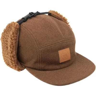 VAI-KO Kultakero Earflap Cap Teddy Pile - Coffee Brown - Unisex - OneSize - Partioaitta, kuva 1 / 1