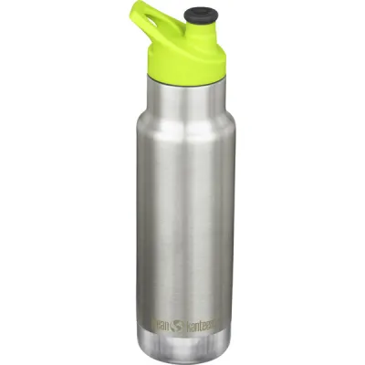 Klean Kanteen Insulated Kid Classic Narrow 355ml - Kid Sport Cap - Brushed Stainless - OneSize - Partioaitta