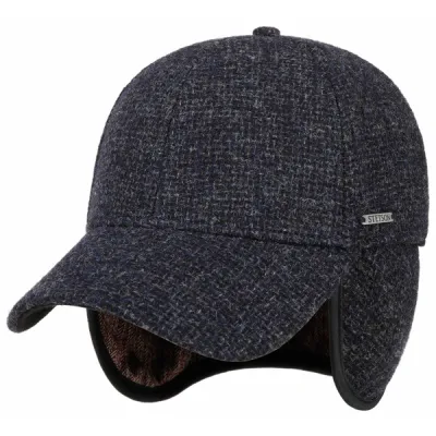Stetson Baseball Cap Ef Wool - Blue Mix - Unisex - M - Partioaitta, kuva 1 / 1