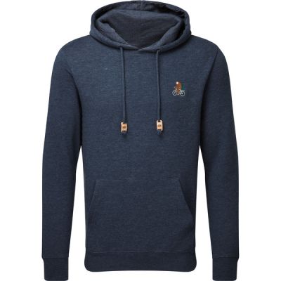 Tentree M Sasquatch Hoodie - Dress Blue Heather - Miehet - S - Partioaitta | Alk. 79,95 €