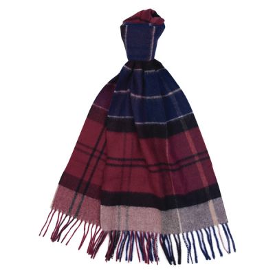 Barbour Inverness Tartan Scarf - Cordovan - Unisex - OneSize - Partioaitta
