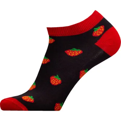 Sukkamestarit Merinovillasukat Sneaker - Mansikka Tummasininen - Unisex - 43-46 - Partioaitta, kuva 1 / 1