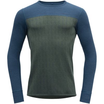 Devold Kvitegga Merino 230 Shirt Man - Woods/blue - Miehet - XL - Partioaitta
