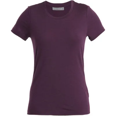 Icebreaker W Tech Lite Ii Ss Tee - Nightshade - Naiset - L - Partioaitta, kuva 1 / 1