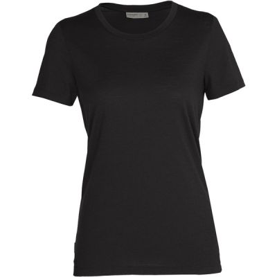 Icebreaker W Tech Lite Ii Ss Tee - Black - Naiset - L - Partioaitta | Alk. 79,95 €