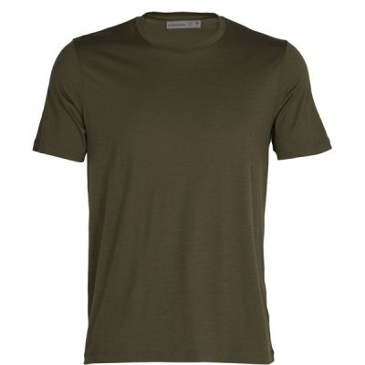 Icebreaker M Tech Lite Ii Ss Tee - Loden - Miehet - M - Partioaitta