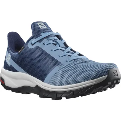 Salomon Outbound Prism Gtx W - Copen Blue/dark Denim/pearl Bl - Naiset - UK 6 - Partioaitta, kuva 1 / 1