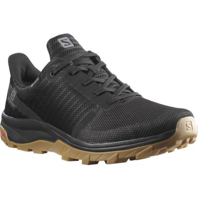 Salomon Outbound Prism Gtx W - Black/black/gum1a - Naiset - UK 5 - Partioaitta