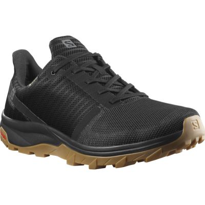Salomon Outbound Prism Gtx - Black/black/gum1a - Miehet - UK 10,5 - Partioaitta