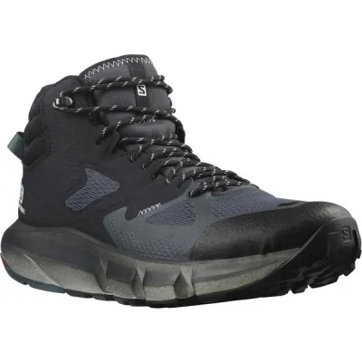 Salomon Predict Hike Mid Gtx - Ebony/black/stormy Weather - Miehet - UK 7,5 - Partioaitta, kuva 1 / 1