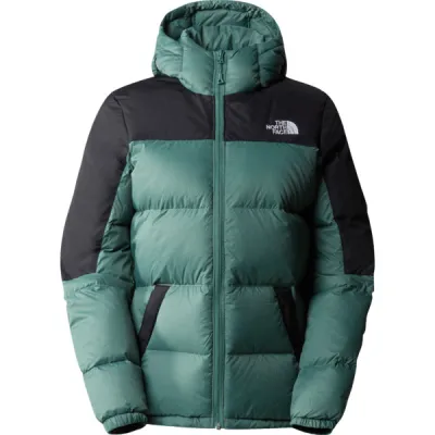 The North Face W Diablo Down Hoodie - Dark Sage/tnf Black - Naiset - M - Partioaitta, kuva 1 / 1