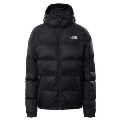 The North Face W Diablo Down Hoodie - Tnf Black/tnf Black - Naiset - XS - Partioaitta