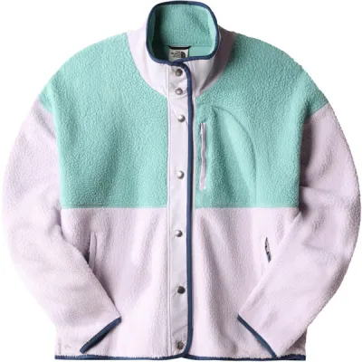 The North Face W Cragmont Fleece Jacket - Wasabi-lavender Fog-shady Blue - Naiset - L - Partioaitta, kuva 1 / 1