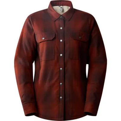 The North Face W Campshire Shirt - Brandy Brown M Hrzn Pld - Naiset - L - Partioaitta, kuva 1 / 1