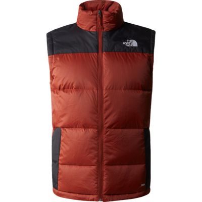 The North Face M Diablo Down Vest - Brandy Brown/tnf Black - Miehet - M - Partioaitta