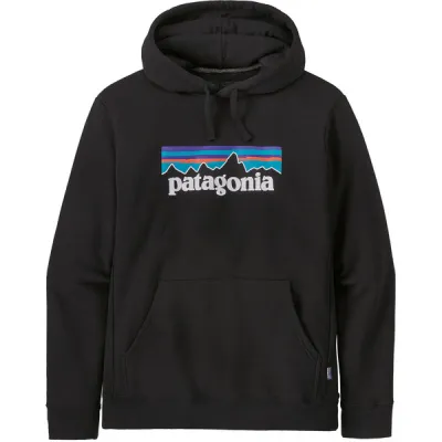 Patagonia P-6 Logo Uprisal Hoody - Black - Unisex - XL - Partioaitta, kuva 1 / 1