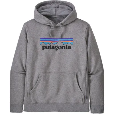 Patagonia P-6 Logo Uprisal Hoody - Gravel Heather - Unisex - M - Partioaitta, kuva 1 / 1