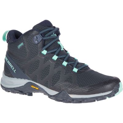 Merrell Siren 3 Mid Gtx W - Navy/blue - Naiset - 37 - Partioaitta