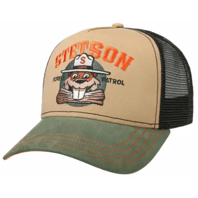 Stetson Trucker Cap Forest Patrol - Beige/green/black - Unisex - OneSize - Partioaitta, kuva 1 / 1