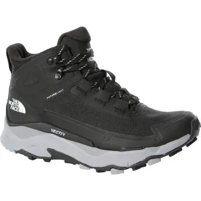 The North Face W Vectiv Exploris Mid Futurelight - Tnf Black/meld Grey - Naiset - US 7 - Partioaitta, kuva 1 / 1