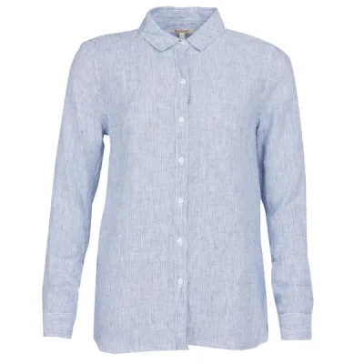 Barbour Marine Shirt - Navy/white - Naiset - 10 - Partioaitta, kuva 1 / 1