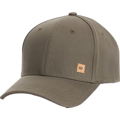 Tentree Cork Icon Elevation Hat - Olive Night Green - Unisex - OneSize - Partioaitta