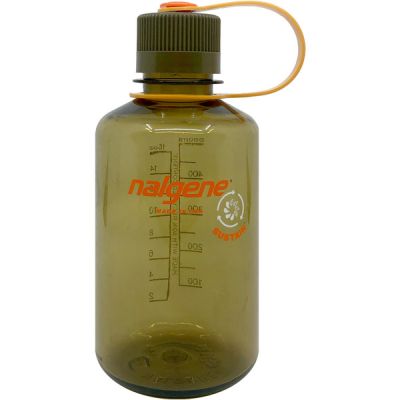 Nalgene Narrow Mouth 0.5l Sustain - Olive - OneSize - Partioaitta