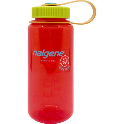 Nalgene Wide Mouth 0.5l Sustain - Pomegranate - OneSize - Partioaitta
