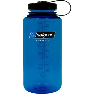 Nalgene Wide Mouth 1.0l Sustain - Slate Blue - OneSize - Partioaitta