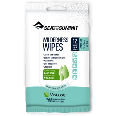 Sea to Summit Wilderness Wipes 12pcs - Nocolor - OneSize - Partioaitta