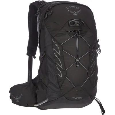 Osprey Tempest 9 - Stealth Black - Naiset - WXS/S - Partioaitta, kuva 1 / 1