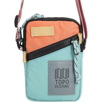 Topo Designs Mini Shoulder Bag - Rose/geode Green - Unisex - OneSize - Partioaitta