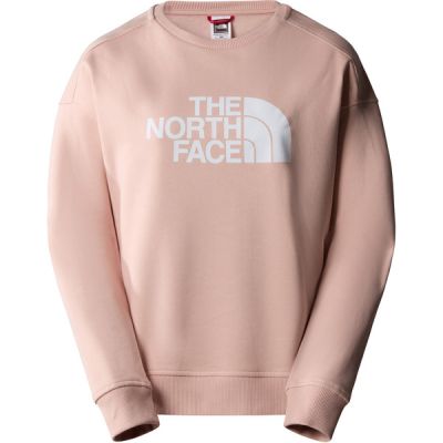 The North Face W Drew Peak Crew - Pink Moss - Naiset - L - Partioaitta