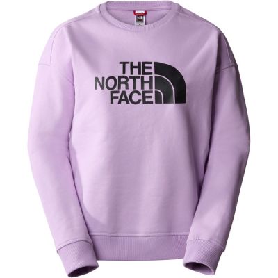 The North Face W Drew Peak Crew - Lupine - Naiset - S - Partioaitta