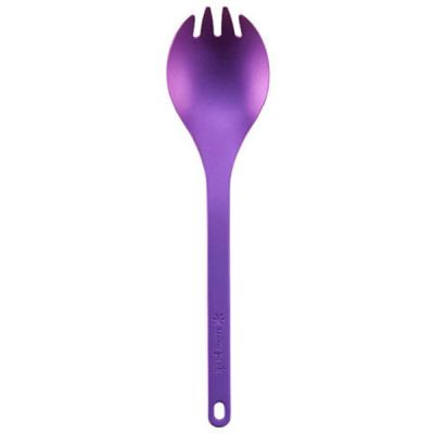 Snow Peak Titanium Spork - Purple - OneSize - Partioaitta