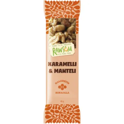 Leader Rawsom  pähkinäpatukka Karamelli & Manteli - Nocolor - OneSize - Partioaitta