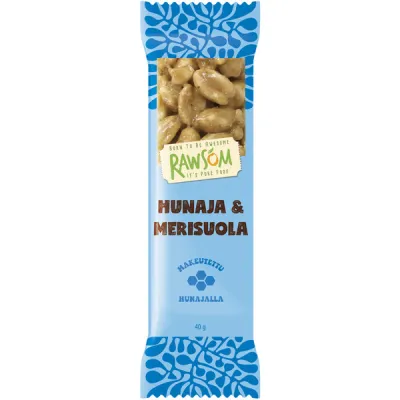 Leader Rawsom Pähkinäpatukka Hunaja & Merisuola - Nocolor - OneSize - Partioaitta