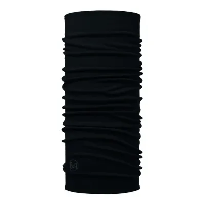 Buff Midweight Merino Wool Buff - Solid Black - Unisex - OneSize - Partioaitta, kuva 1 / 1