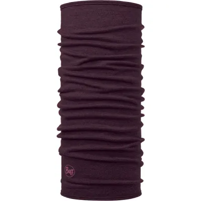 Buff Midweight Merino Wool Buff - Solid Deep Purple - Unisex - OneSize - Partioaitta, kuva 1 / 1