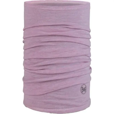 Buff Midweight Merino Wool Buff - Melange Lilac Sand - Unisex - OneSize - Partioaitta, kuva 1 / 1