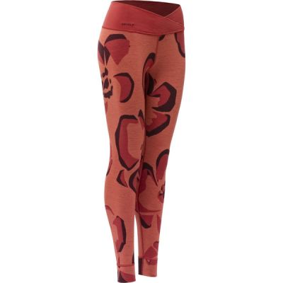Devold Camoflower Merino 230 Longs Wmn - Coral - Naiset - M - Partioaitta