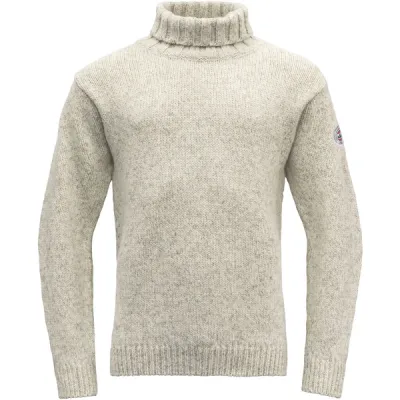 Devold Nansen Wool High Neck - Grey Melange - Unisex - XXL - Partioaitta, kuva 1 / 1