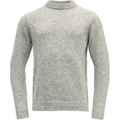 Devold Arktis Wool Sweater - Grey Melange - Unisex - XS - Partioaitta, kuva 1 / 1