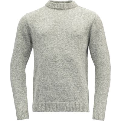 Devold Arktis Wool Sweater - Grey Melange - Unisex - M - Partioaitta