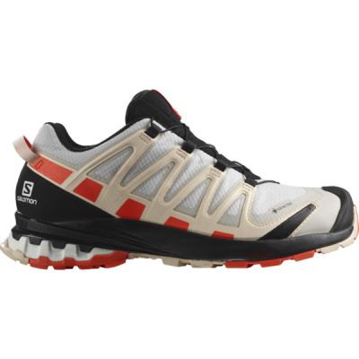 Salomon Xa Pro 3d V8 Gtx W - Lunar Rock/cherry Tomato/sun K - Naiset - UK 4 - Partioaitta