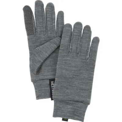 Hestra Merino Touch Point - 5 Finger - Grey - Unisex - 9 - Partioaitta, kuva 1 / 1